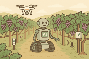 The AI-Driven Vineyard – How Robotics, Automation, and Precision Agriculture Are Helping Producers Work Smarter, Not Harder